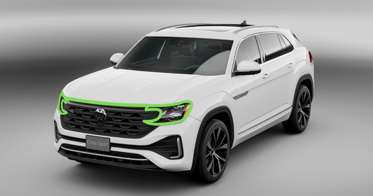 Headlamp Kit with LED center light