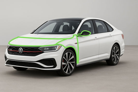 Hood bikini cut, Fender & Mirror Kit